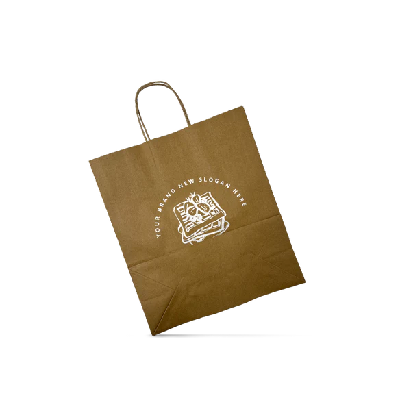 Brown Paper Bag - Celebrity Size 250pcs per Box - 13"W x 6"D x 15"H