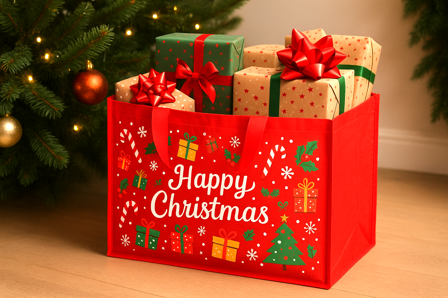 custom holiday style bag