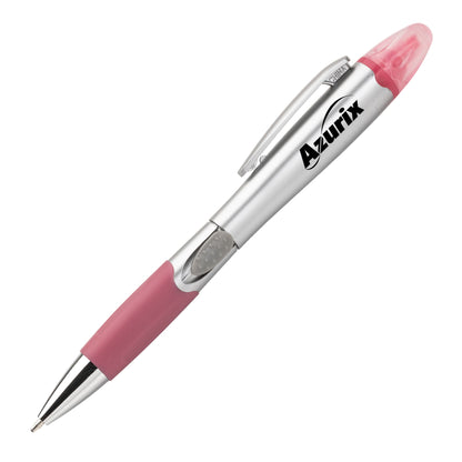 Silver Champion Pen with Highlighter Combo - Single Colour or Full Col 2026