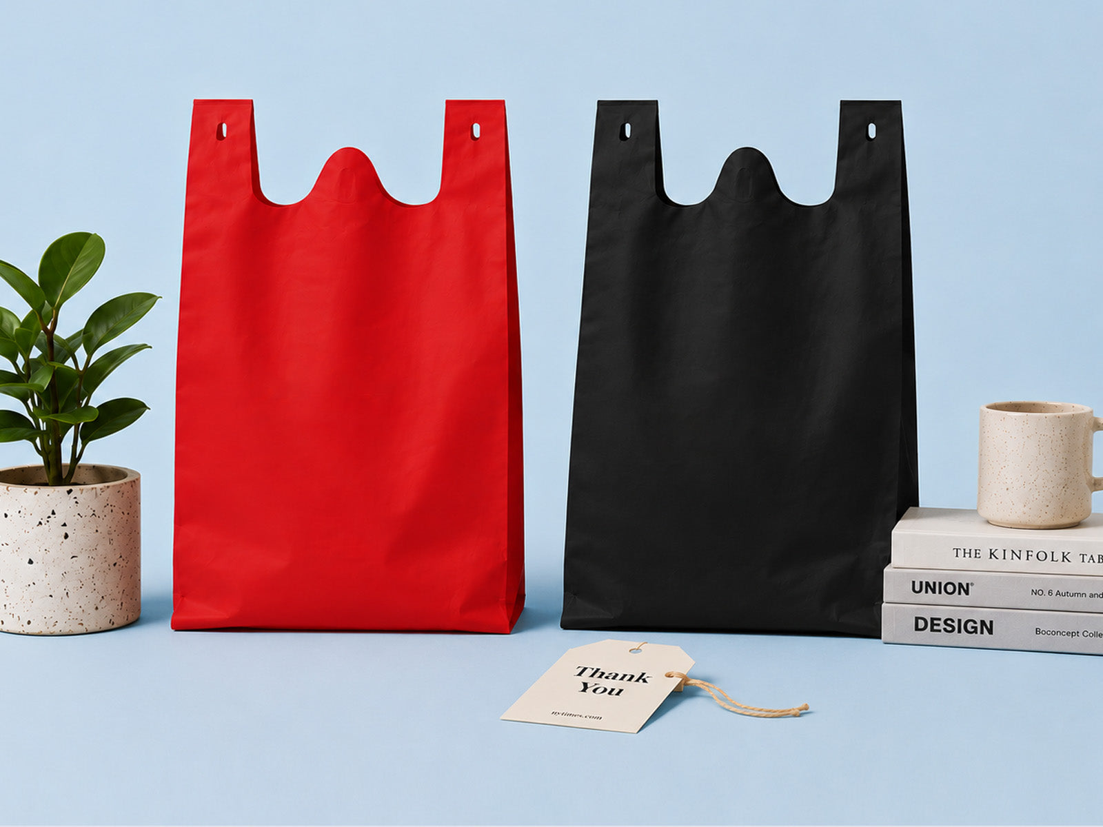 Custom shopping bags
