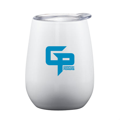 10oz. Vivaldi Double Wall Stainless Steel Wine Tumbler - Single Color Printing 2026
