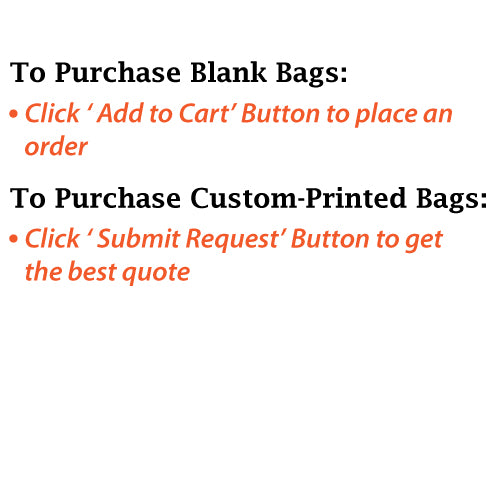 Reusable Shopping Bags Foldable Non-Woven Bag 15” W x 9” D x 15” H -80gsm