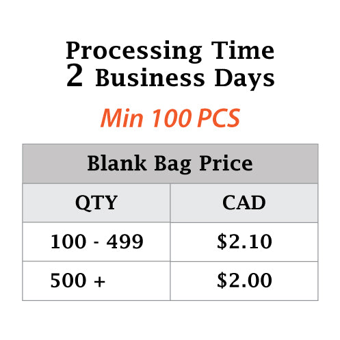 Reusable 6-Bottle Non-Woven Wine Bag 10.25”W x 6.5"D x 13”H - 100gsm (Blank)